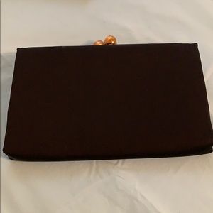 Satin After Five clutch purse.